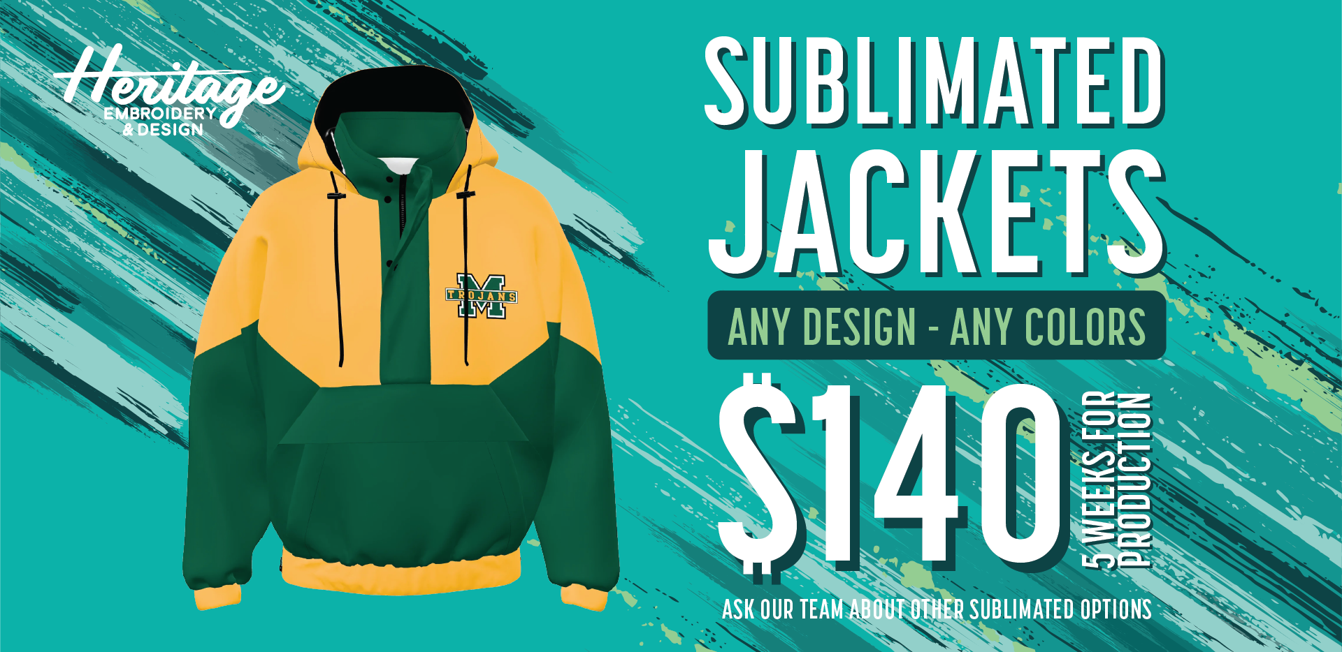 Sublimated Jackets